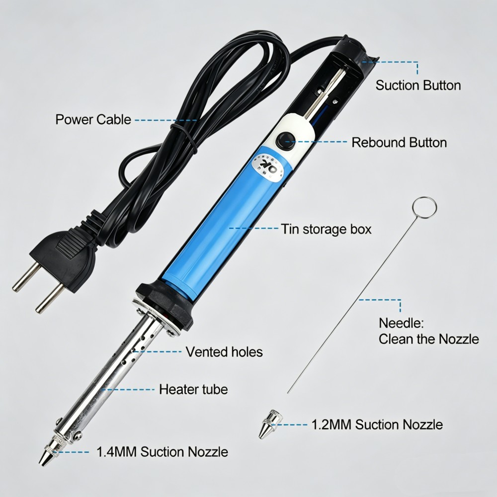 Electric Desoldering Machine P - Desoldering Pump Electric Vacuum Station ulasan dan harga