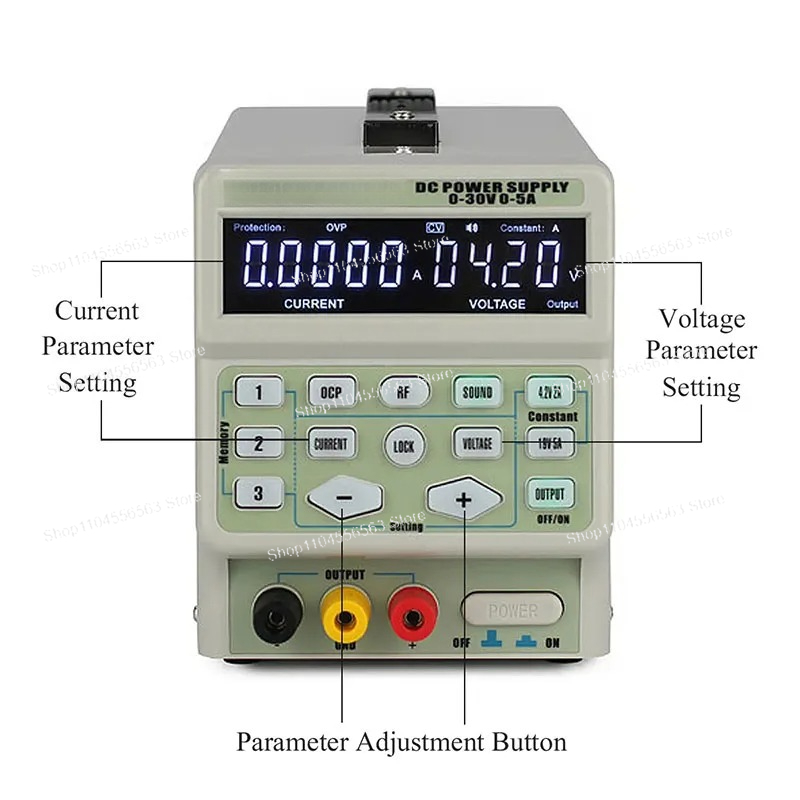 3005D High Precision Digital A - High Precision Dc Power Supply 30V 10A ulasan dan harga