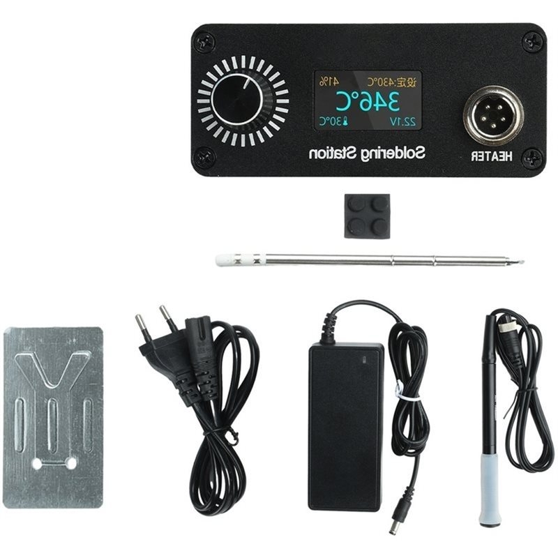 B03C-T12 Digital Soldering Sta - T12 Soldering Station Oled ulasan dan harga